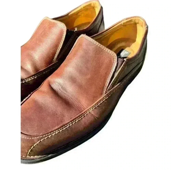 Brown Men’s Bass & Co Ulysses‎ Leather Loafers 9M - Picture 5 of 8
